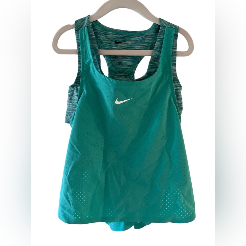 Nike Turquoise Dri-FIT Tank